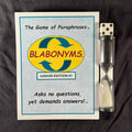 Blabonyms Junior Edition card deck, fun synonyms/paraphrases game for kids